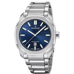 Candino Gents Sport MännerSchweizer Uhr mit Blauem Zifferblatt - C4754/2