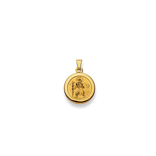 Christophorus Anhänger in 18 Karat Gelbgold - 1158.03092/1400