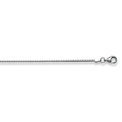 Classics Collier Gold 750 Weiss Fuchsschwanz
