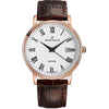 Claude Bernard Classic Gents Herren Braun Roségold 42 mm - 53009 37R BR