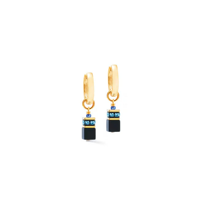 Coeur de Lion Precious Classic Creolen Midnight Blue Gold – 3043/21-1307