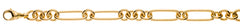Collier Gelbgold 750 poliert Fantasiemuster - CGO112960