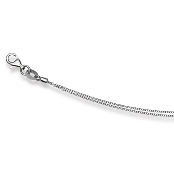 Collier Gold 750 Weiss Anker Rund 0.6 mm – 1242.04116/4500