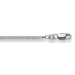 Collier Gold 750 Weiss – Classics – Panzer geschliffen