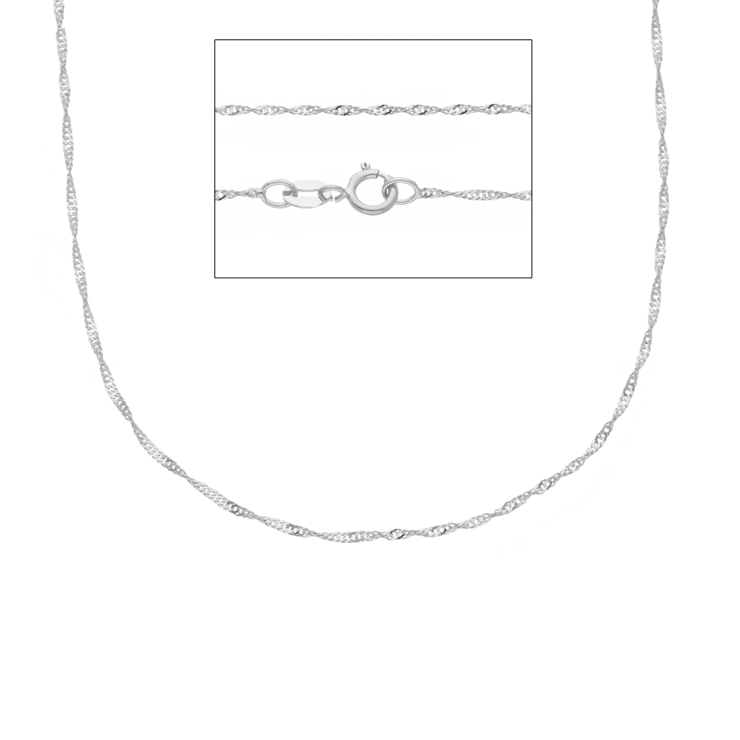 Collier in 18 Karat Weissgold - MIA018BB45