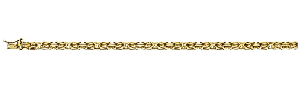 Collier Königskette klassisch Gelbgold 750 ca. 4.0 mm x 45 cm