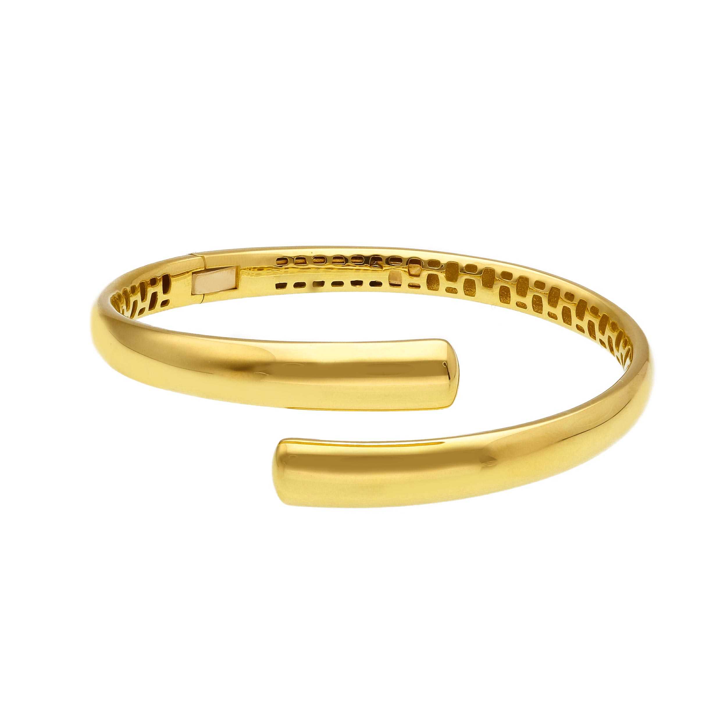 Contrarié Armreif aus 18 Karat Gold Ø 60 mm Gelbgold - 275961