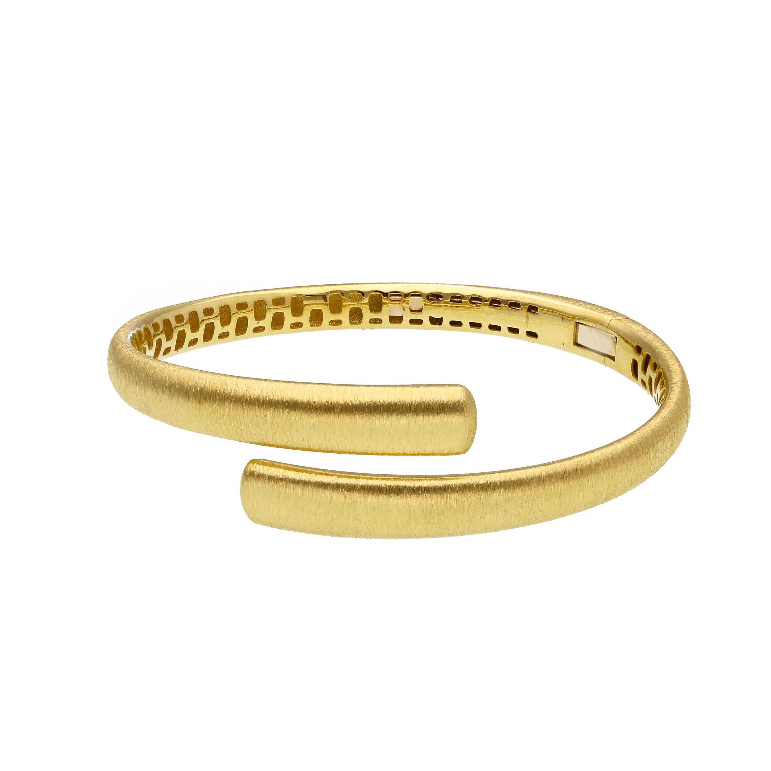 Contrarié Armreif aus 18 Karat Gold Ø 60 mm Gelbgold - 275962