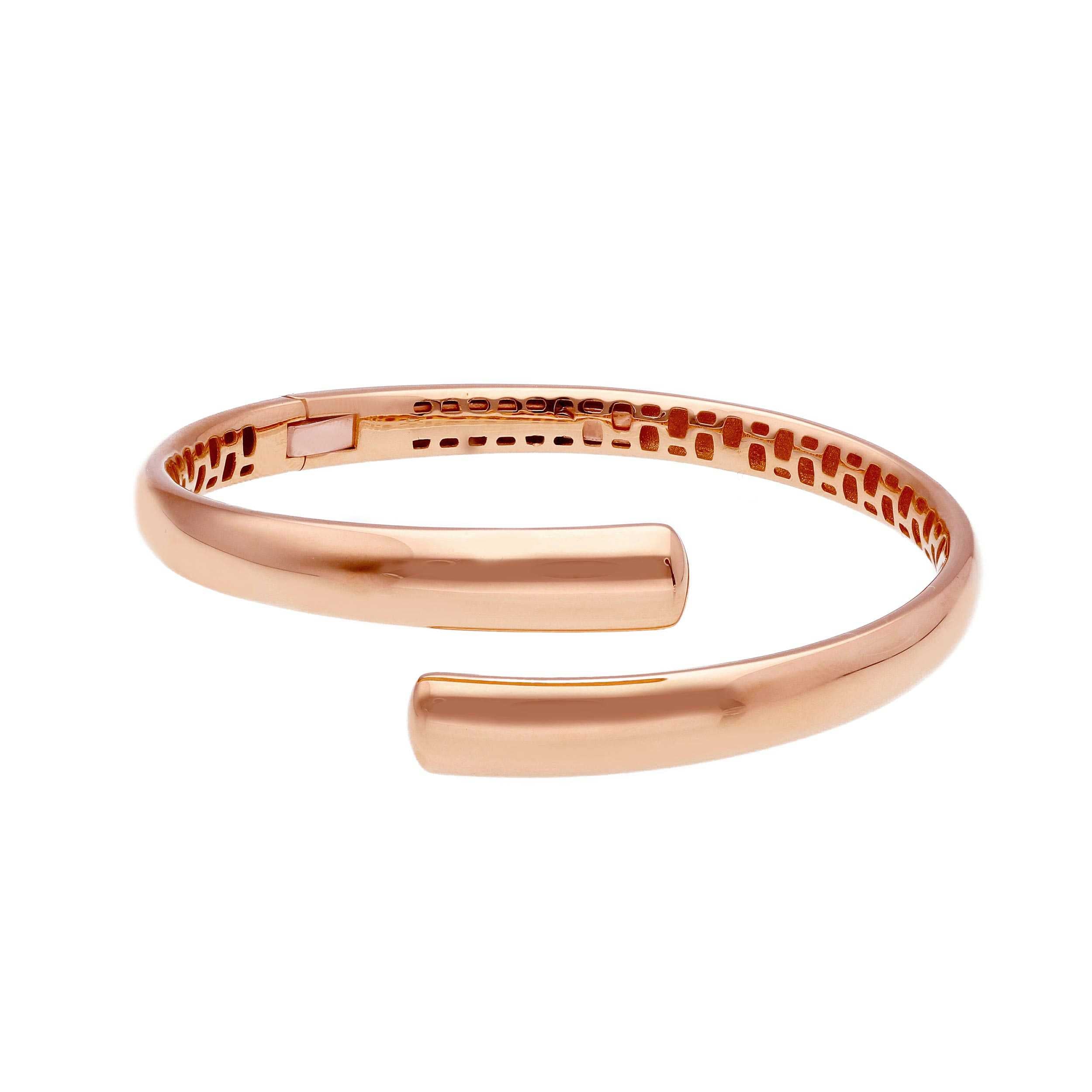 Contrarié Armreif aus 18 Karat Roségold Ø 60 mm - 275960