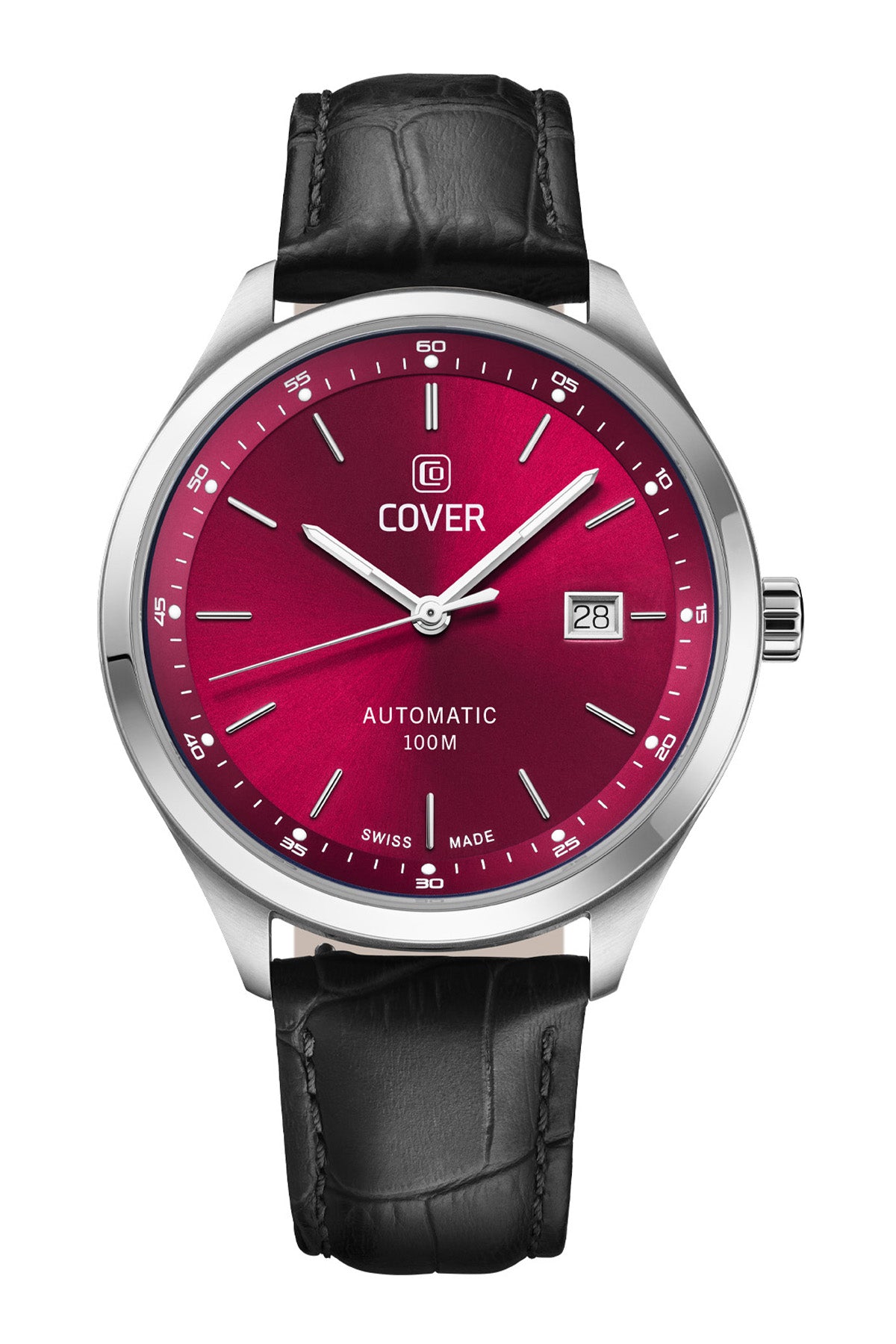COVER Arena Automatic Burgundy Herrenuhr - COA225.07
