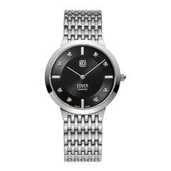 Cover Langham Diamond, Silber Damenuhr - CO124.19