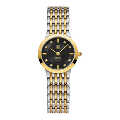 Cover Langham Diamond Mini-Stahluhr Bicolor Damenuhr - CO125.21