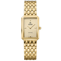 Cover Noble Square Champagnerfarben, Gold Damenuhr - CO222.06