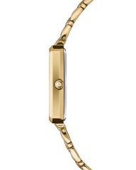 COVER Noble Square Silber, Gold Damenuhr - CO222.05