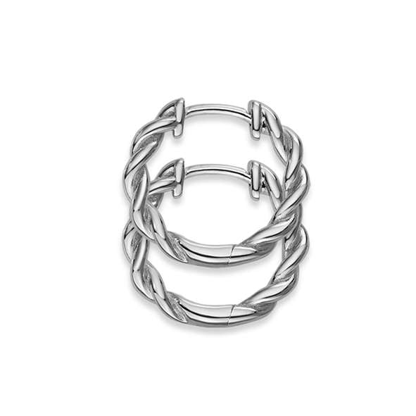 Creolen aus Silber 925 weiss - 6264.04857/0001