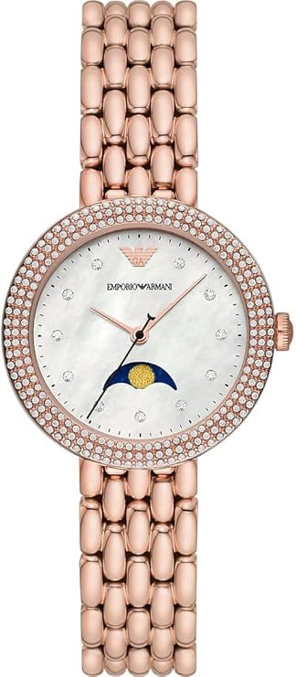 Damen Uhr – Roségold / Weiss - AR11462
