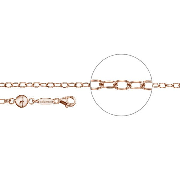 Der Kettenmacher Damen Ketten Sterling-Silber 925 in 7cm cm - MAG-7R