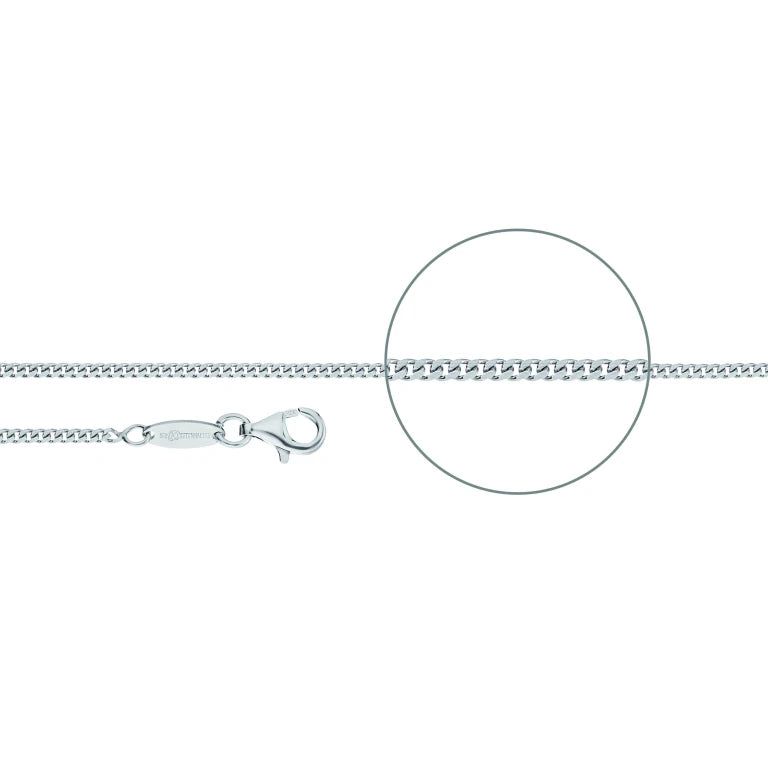 Der Kettenmacher Herren Ketten Sterling-Silber 925 in 42 cm - P2-42S