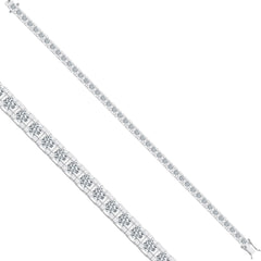 Diamantring mit 4.14 ct Brillant in 585 oder 750 Weissgold