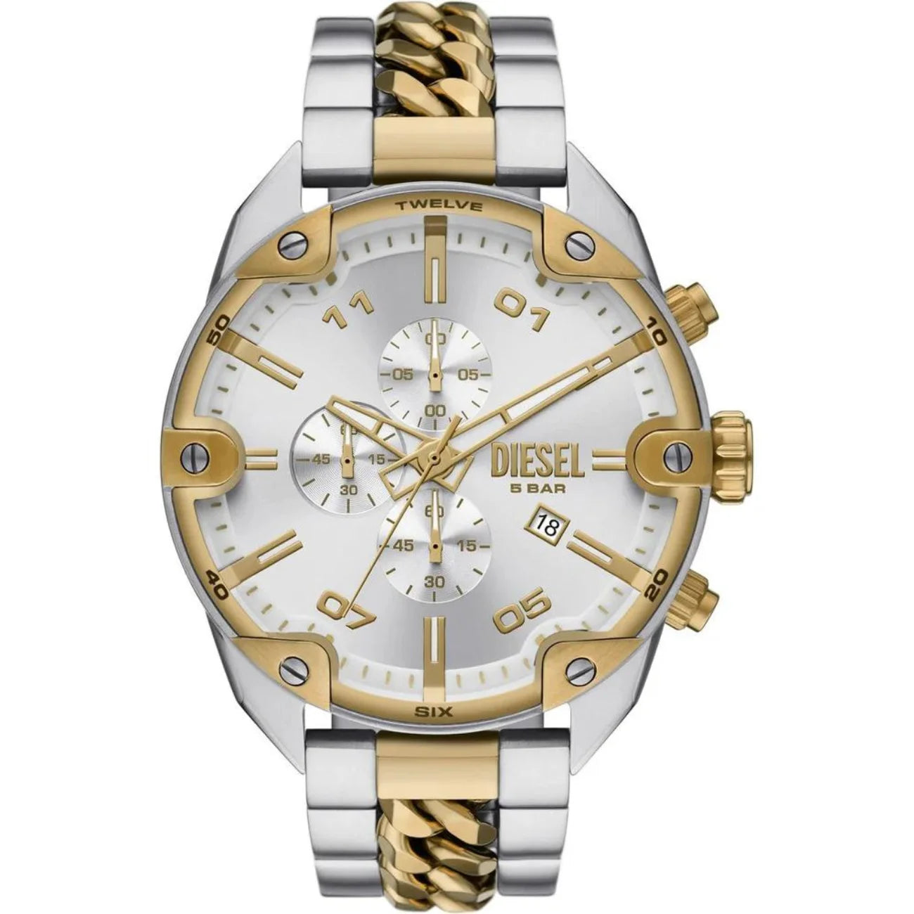 Diesel Chronograph Herrenuhr in Gold - DZ4629