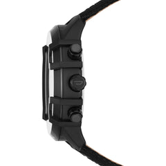 Diesel Griffed Chronograph Herrenuhr in Schwarz - DZ4556