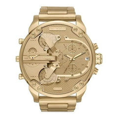 Diesel Herrenuhr Mr. Daddy 2.0 Chronograph in Gold - DZ7399