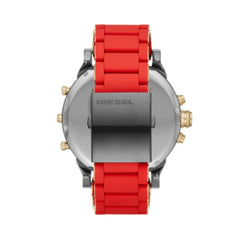 Diesel Herrenuhr Mr. Daddy 2.0 Chronograph in Red - DZ7430