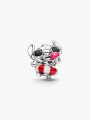 Disney Stitch Sommerspass Charm Sterling-Silber - 794642C01