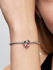 Disney Stitch Sommerspass Charm Sterling-Silber - 794642C01
