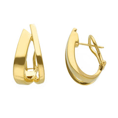 Boucles d'oreilles élégantes pour femme en or 18 carats - 277335