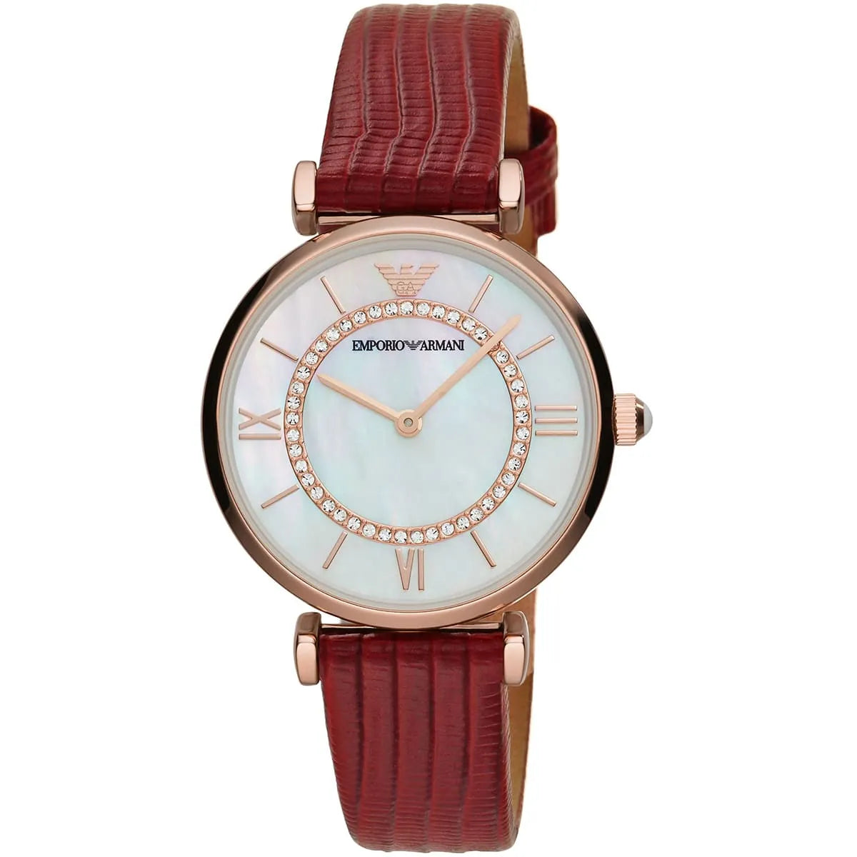 Elegant mit Kristallakzenten Damenuhr – AR11322