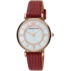 Elegant mit Kristallakzenten Damenuhr – AR11322