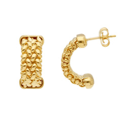 Elegante 18 Karat 750er Gold Ohrhänger für Damen – Exklusiver Goldschmuck - 256630