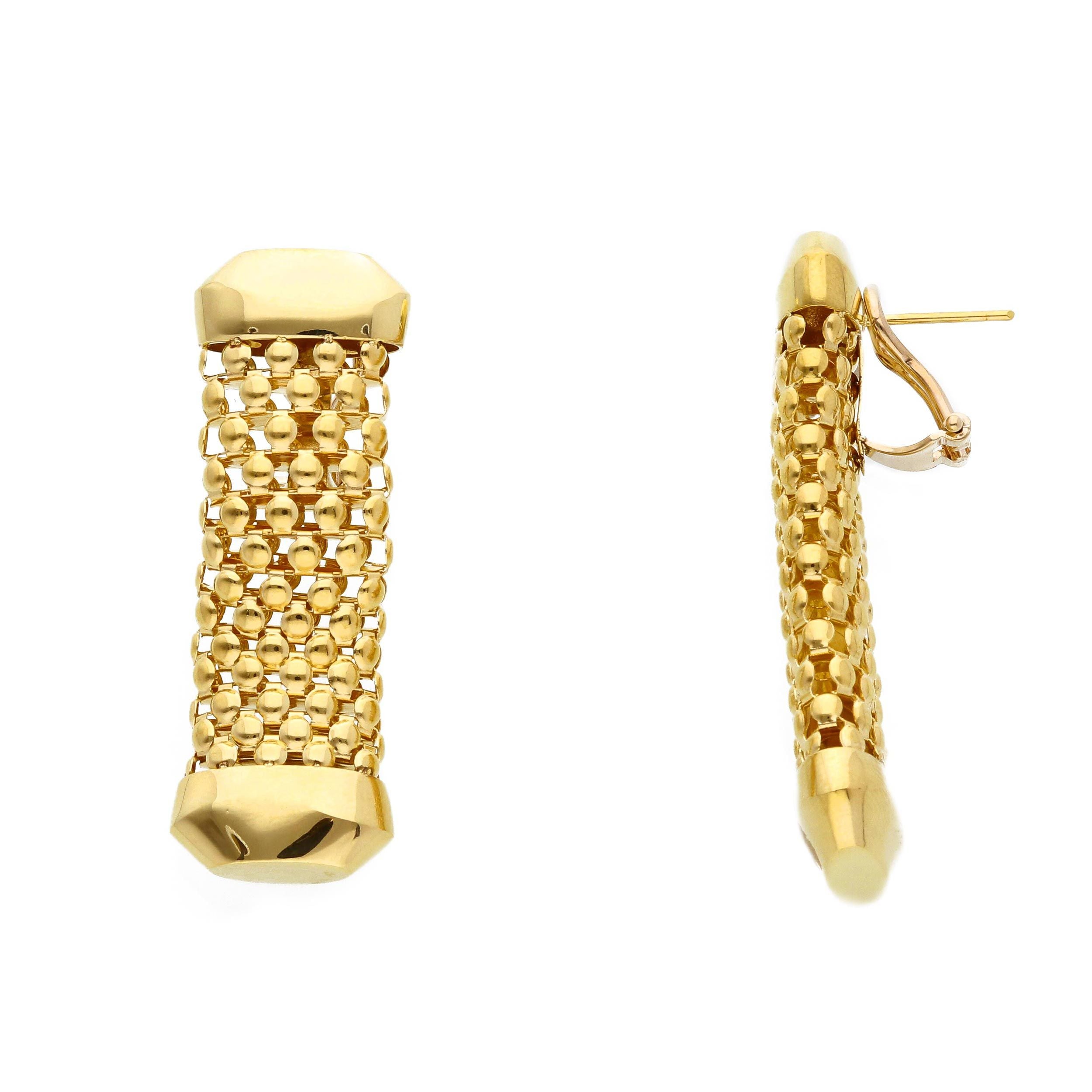 Elegante 18 Karat 750er Gold Ohrhänger für Damen – Exklusiver Goldschmuck - 269684