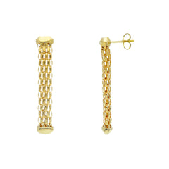 Elegante 18 Karat 750er Gold Ohrhänger für Damen – Exklusiver Goldschmuck - 271187