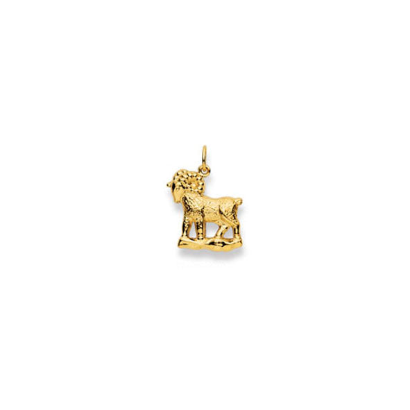 Eleganter Gold-Anhänger „Widder“ aus 750 Gelbgold – 1154.06020/0040