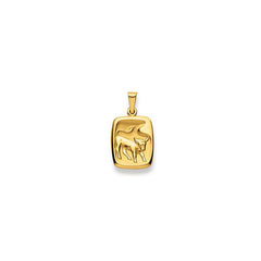 Eleganter Sternzeichen-Anhänger Stier aus hochwertigem 750er Gold - 1154.06029/0050