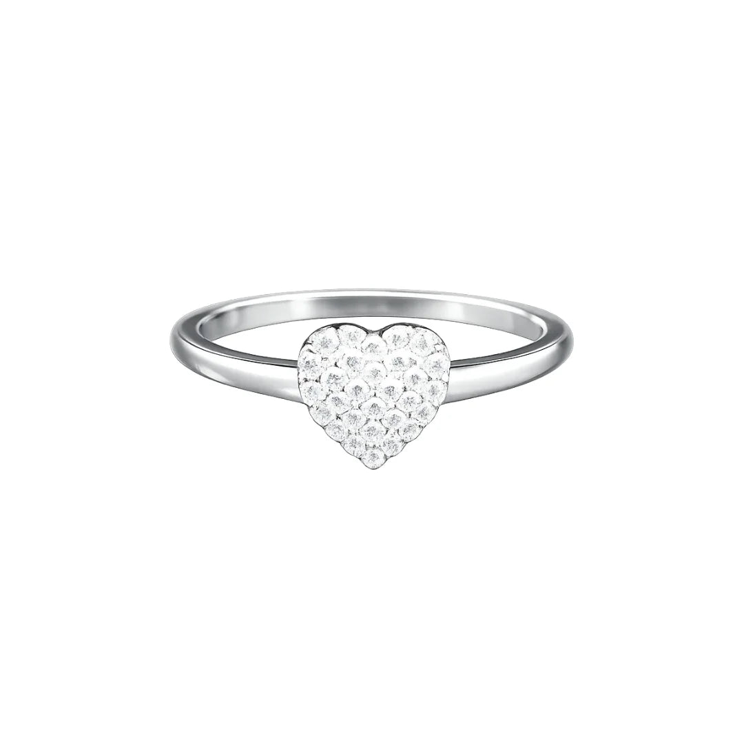 Eleganter Weissgoldring 18K mit Diamant 0.25ct – Ringgroesse 55 - EKC 3/40.18