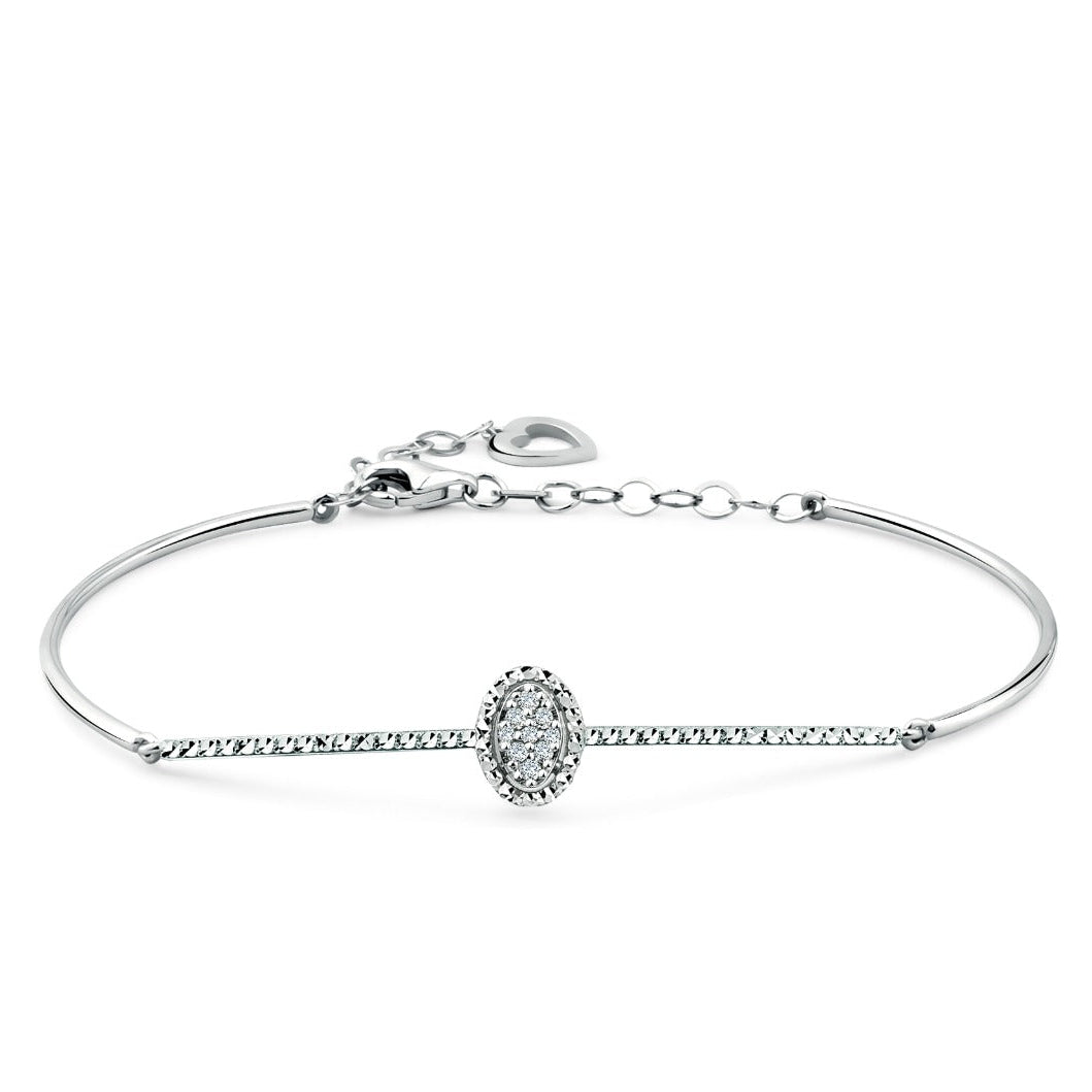 Elegantes Goldarmband mit Diamant (14K / 18K) - KBL0000010