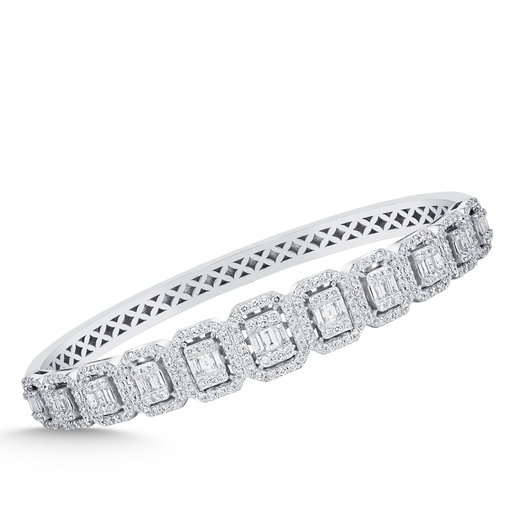 Elegantes Goldarmband mit Diamanten (14K / 18K) - BBL0000398