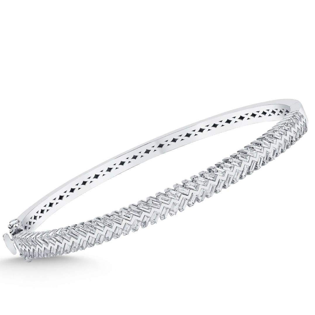 Elegantes Goldarmband mit Diamanten (585 / 750 Gold) - BBL0000227