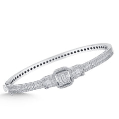 Elegantes Goldarmband mit Diamanten (585 / 750 Gold) - BBL0000240
