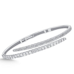 Elegantes Goldarmband mit Diamanten (585 / 750 Gold) - BBL0000321