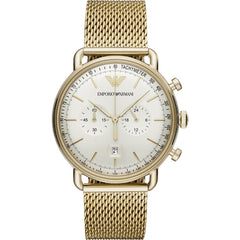 Emporio Armani Chronograph Gold Herrenuhr - AR11315