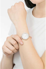 Emporio Armani Damen Uhr – Rosé / Perlmutt - AR11355