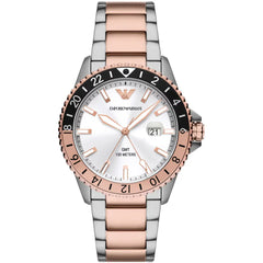 Emporio Armani Diver GMT Bicolor - AR11591