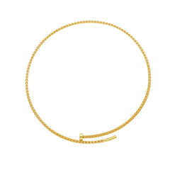 Exklusiver 18 Karat 750er Goldschmuck für Damen – Elegante Halskette aus Gelbgold - 275243