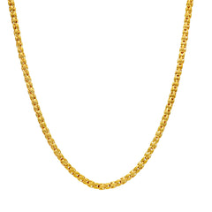 Exklusiver 18 Karat 750er Goldschmuck für Damen – Elegante Halskette aus Gelbgold - 282020