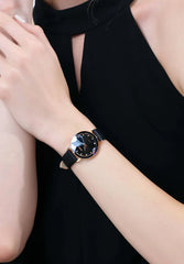 Facet Schweizer Damenuhr - J5.606.M