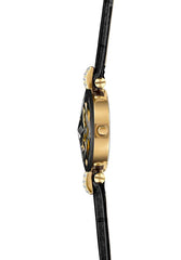 Facet Strass Schweizer Damenuhr - J5.614.S